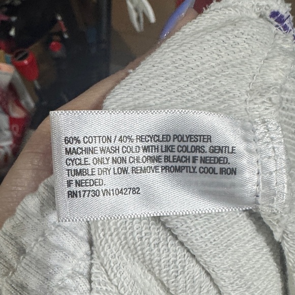 🍗 Wild Fable Gray Athletic Shorts with Purple Trim - Picture 3 of 3